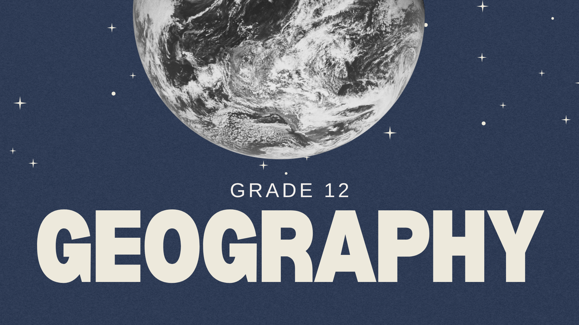 SDH Holland Village 12 Geografi 12 Geografi SMA 12 KM-Teori TA25/26